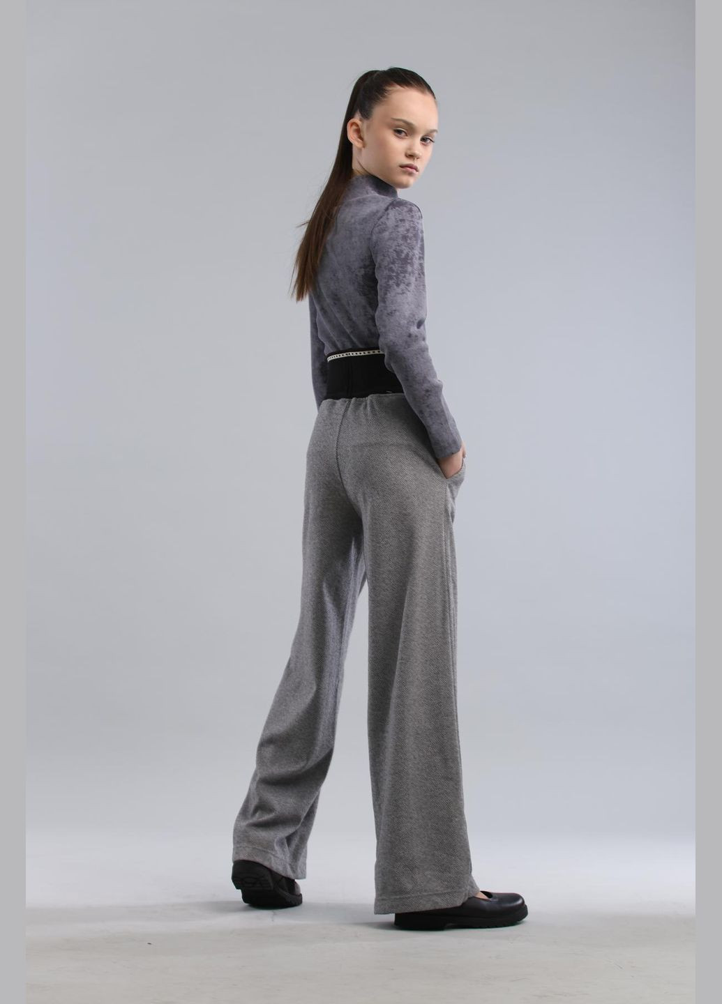 БРЮКИ ПАЛАЦЦО "ПРЕМІУМ" сірі IRmAS палаццо (329746125)