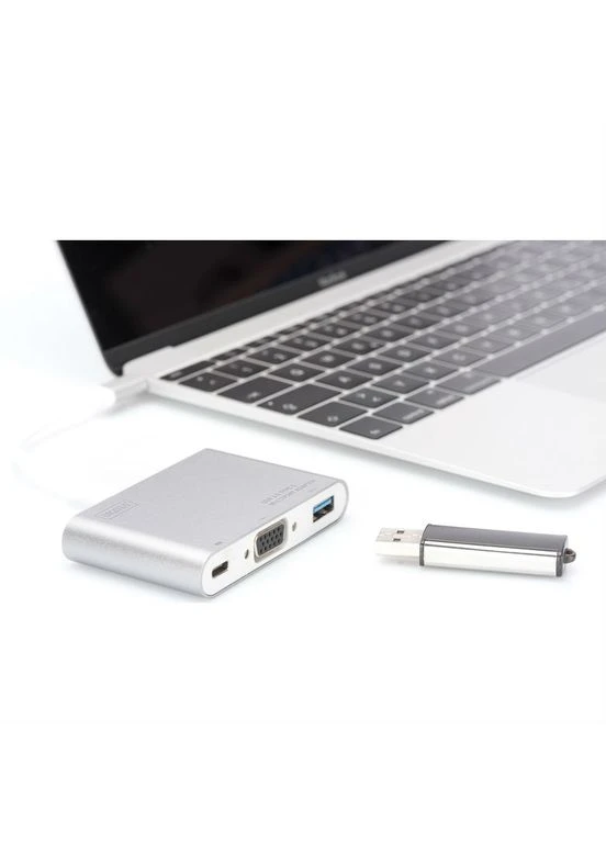 Перехідник USB Type-C to VGA (DA-70839) Digitus (322914545)