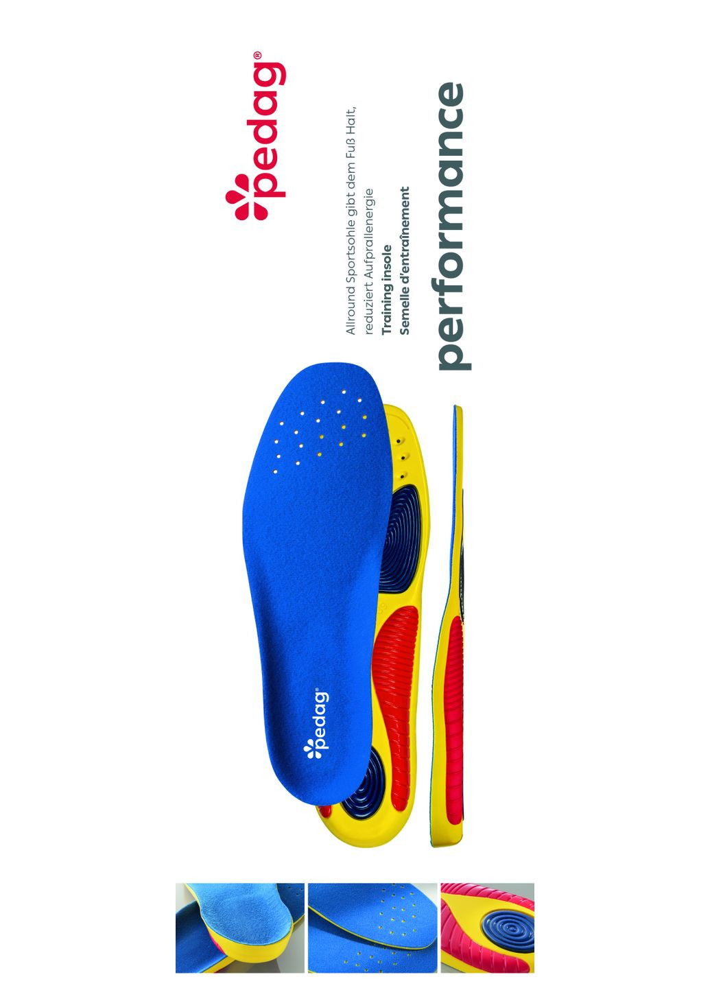 Спортивна устілка Performance 199 ( ) Pedag (331165014)