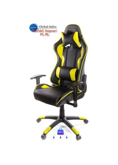 Кресло геймерское Хорнет PL RL (PU-черный/ ) Аклас (360546138)