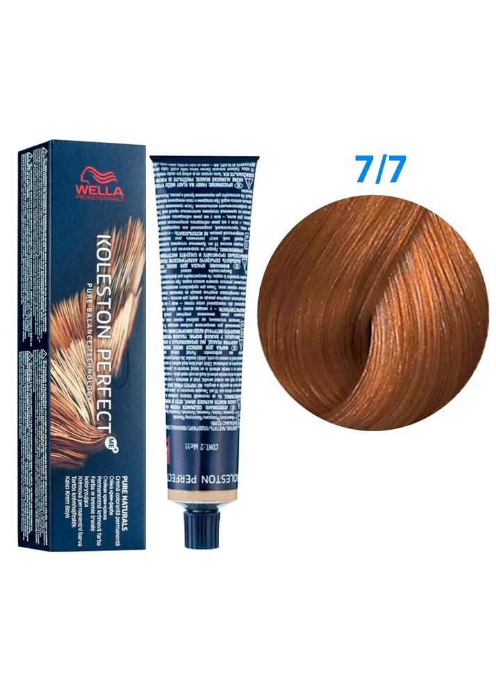 Фарба для волосся Professionals Koleston Perfect ME+Deep Brown 7/7 ( Medium Blonde brown) 60мл Wella (313100186)