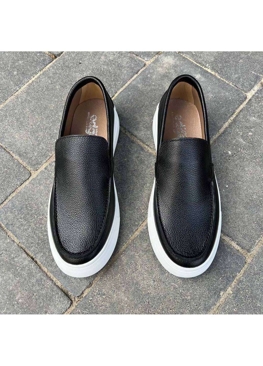 Черные мокасины Edge