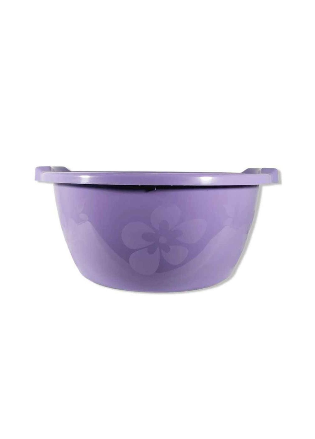 Миска 28л "Незабудка" п/п лаванда Полімерагро (363328178)
