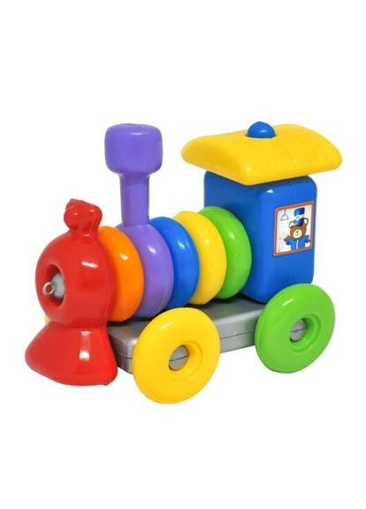 Цветной паровоз Tigres развивающий Funny train (39757) Тигрес (364111750)