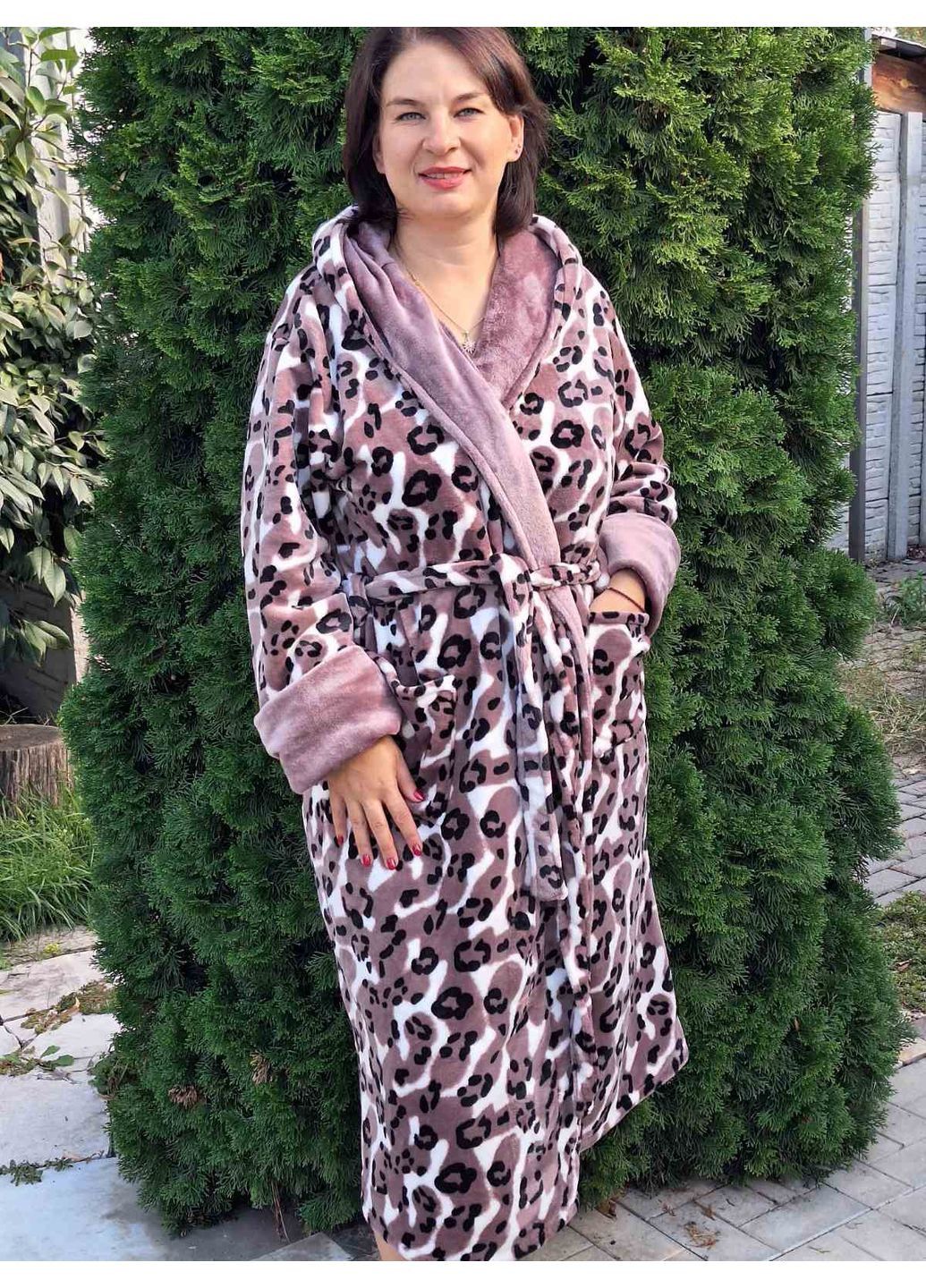 Махровый халат No Brand лео (361253591)