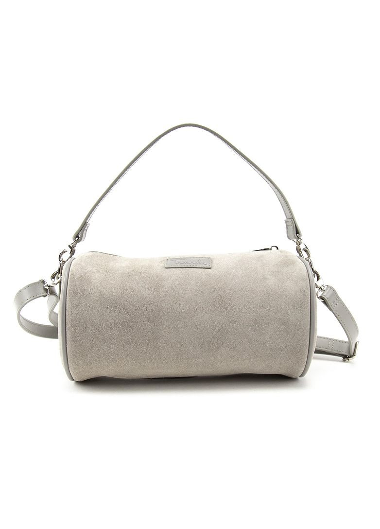 Сумка женская кроссбоди через плечо из натуральной замши в форме бочонка повседневная средняя RoyalBag CH-0777 (355793954)