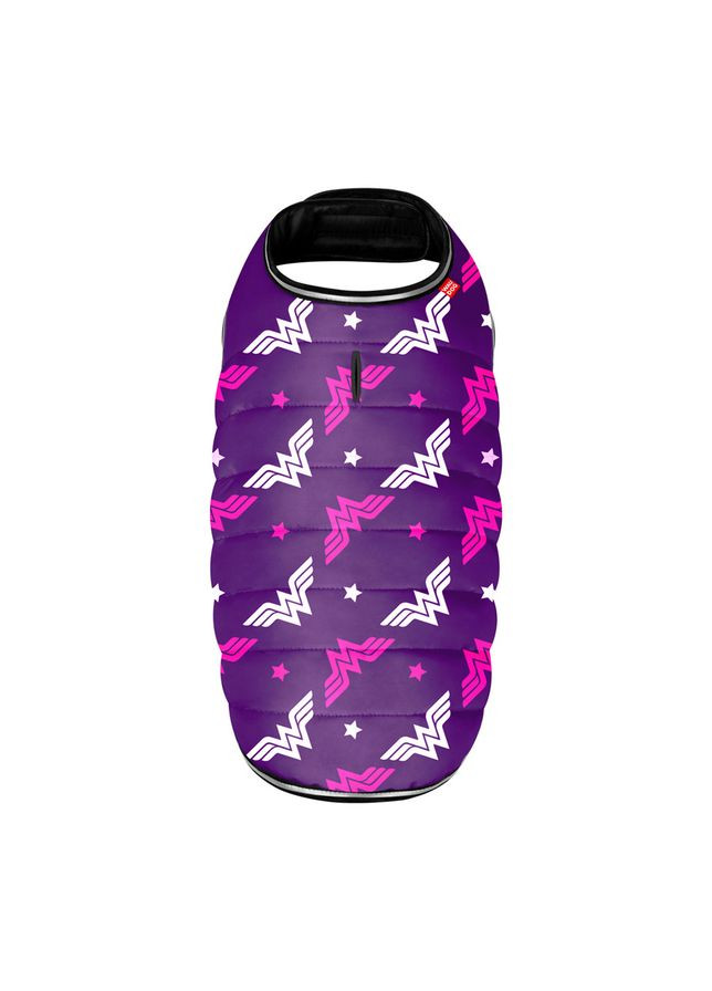 Курточка-накидка для собак Clothes, малюнок "Диво-жінка фіолет", M, А 37 см, B 52-62 см, С 36-47 см WAUDOG (363200122)