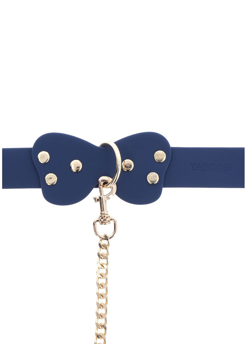 Силіконовий нашийник та повідець Silicone Supreme, синій Taboom (305828835)