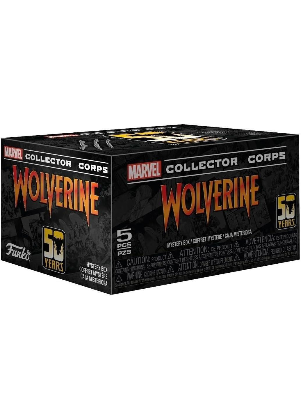 Коробка Фанко Поп Росомаха Оригінал Pop Marvel Collector Corps Wolverine Box 2XL Funko (366237539)