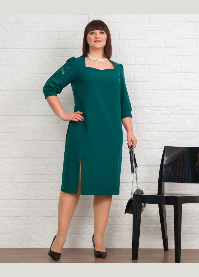 Зелена плаття 14491-1 Alenka Plus