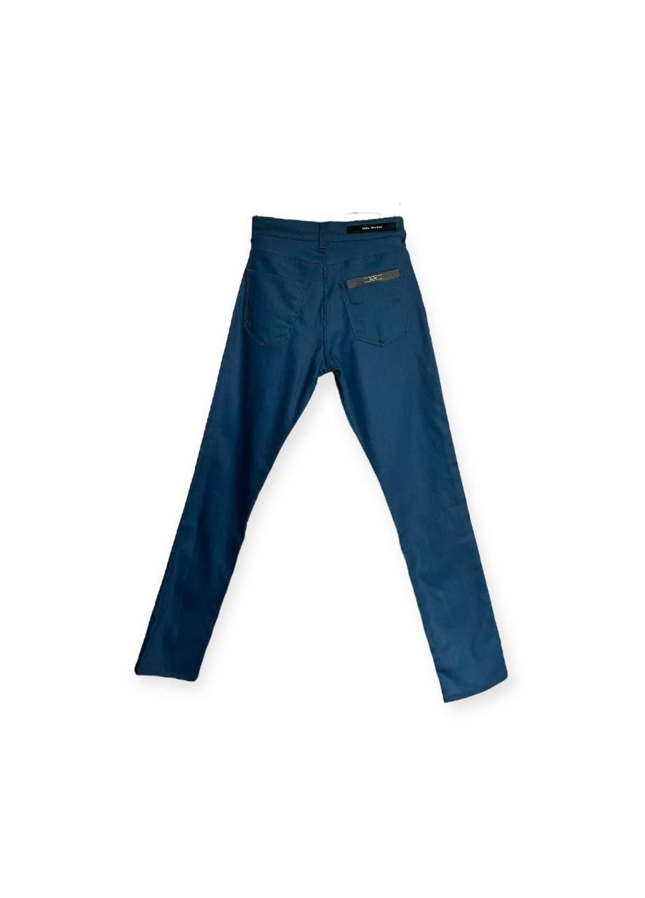 Синие демисезонные джинсы синий Zara