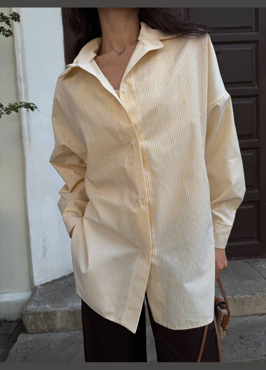 Светло-желтая рубашка Osoblyva