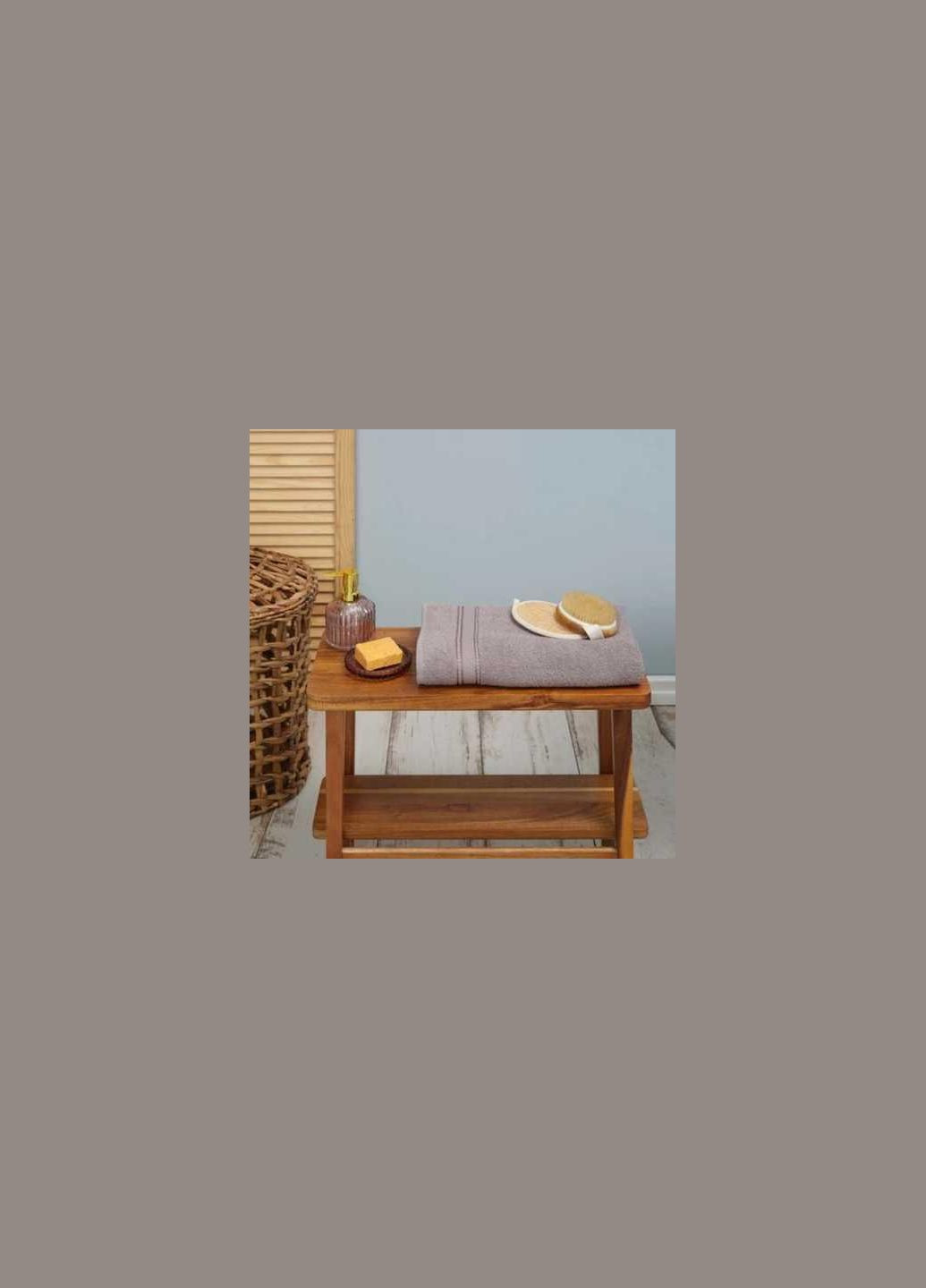 Полотенце Daily Soft gri 50*90 Karaca Home серый