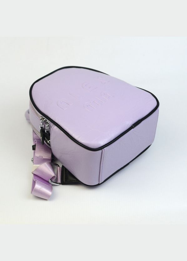 Рюкзак женский маленький фиолетовый молодежный на два отделения Alex&Mia (338182418)