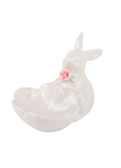 Подставка под яйцо Кролик белая 11 см (5009-025) ELISEY (322765659)