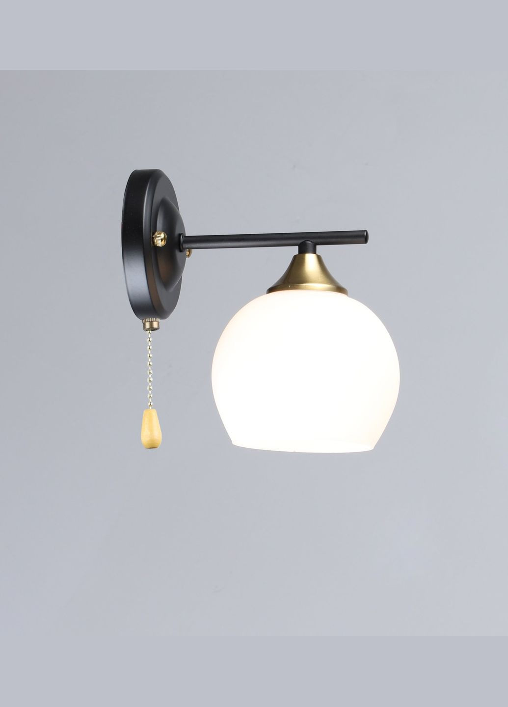 Настенное бра N6616/1W Черный+Медь Valeso (353746960)