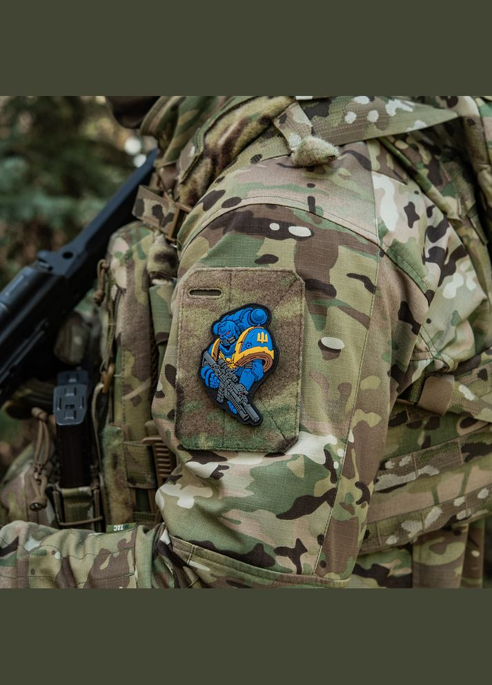 Нашивка Штурмовик Yellow/Blue M-TAC (315047419)