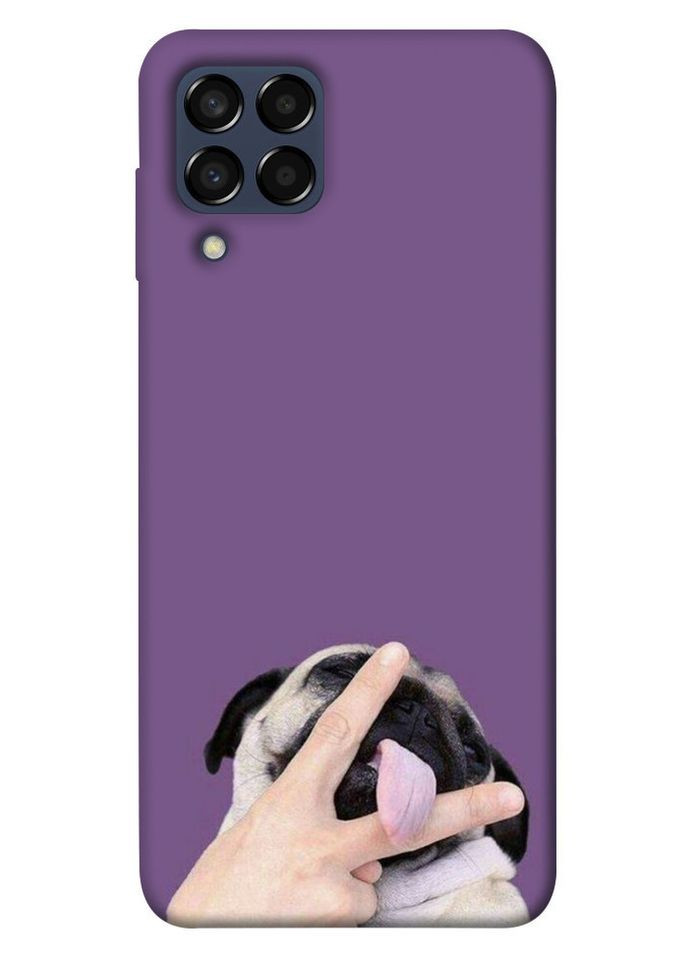 Чехол с принтом для Samsung Galaxy M33 5G / для самсунг галакси М33 мопс No Brand (339063548)