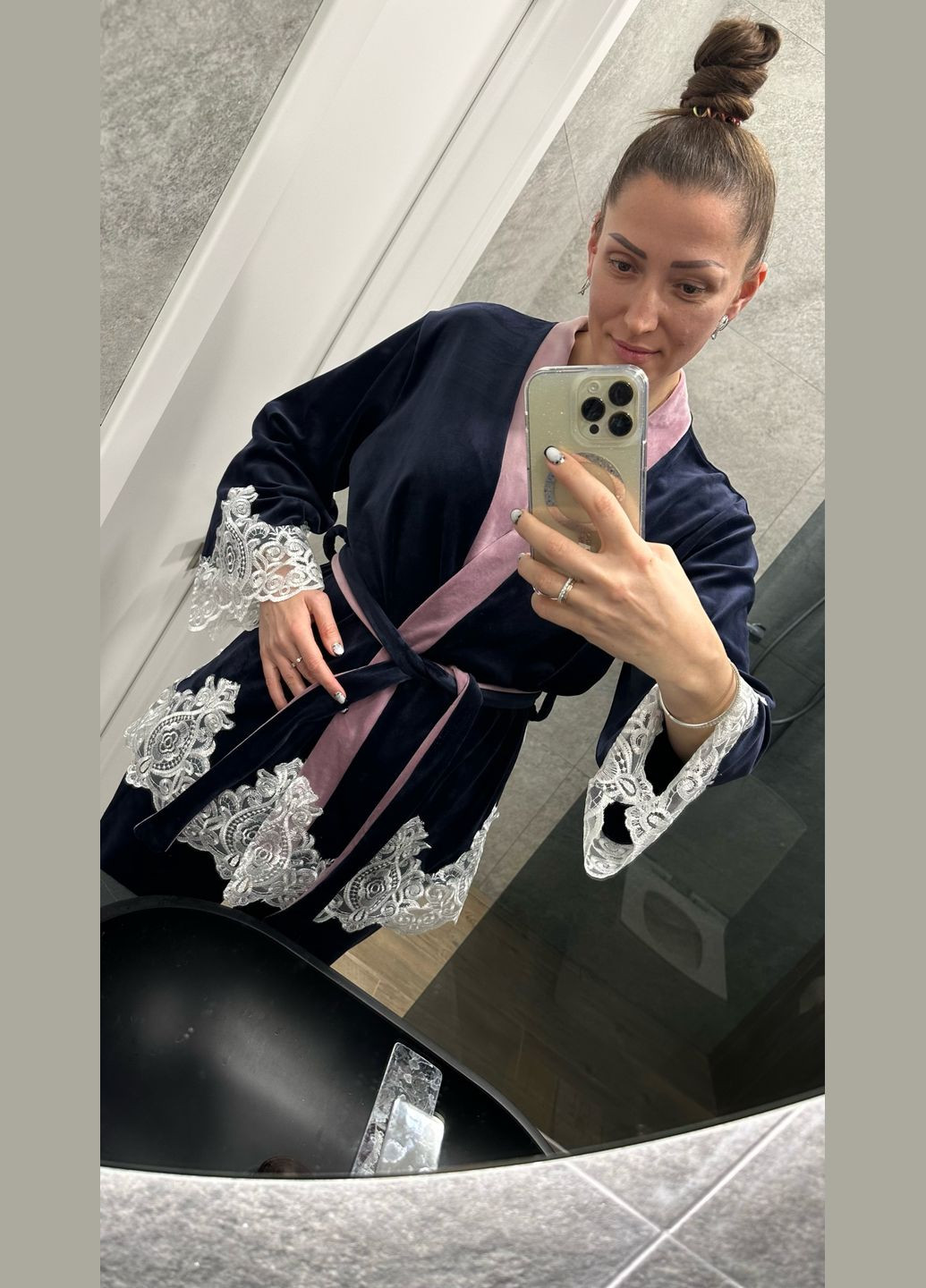 Синя костюм домашній EVVA