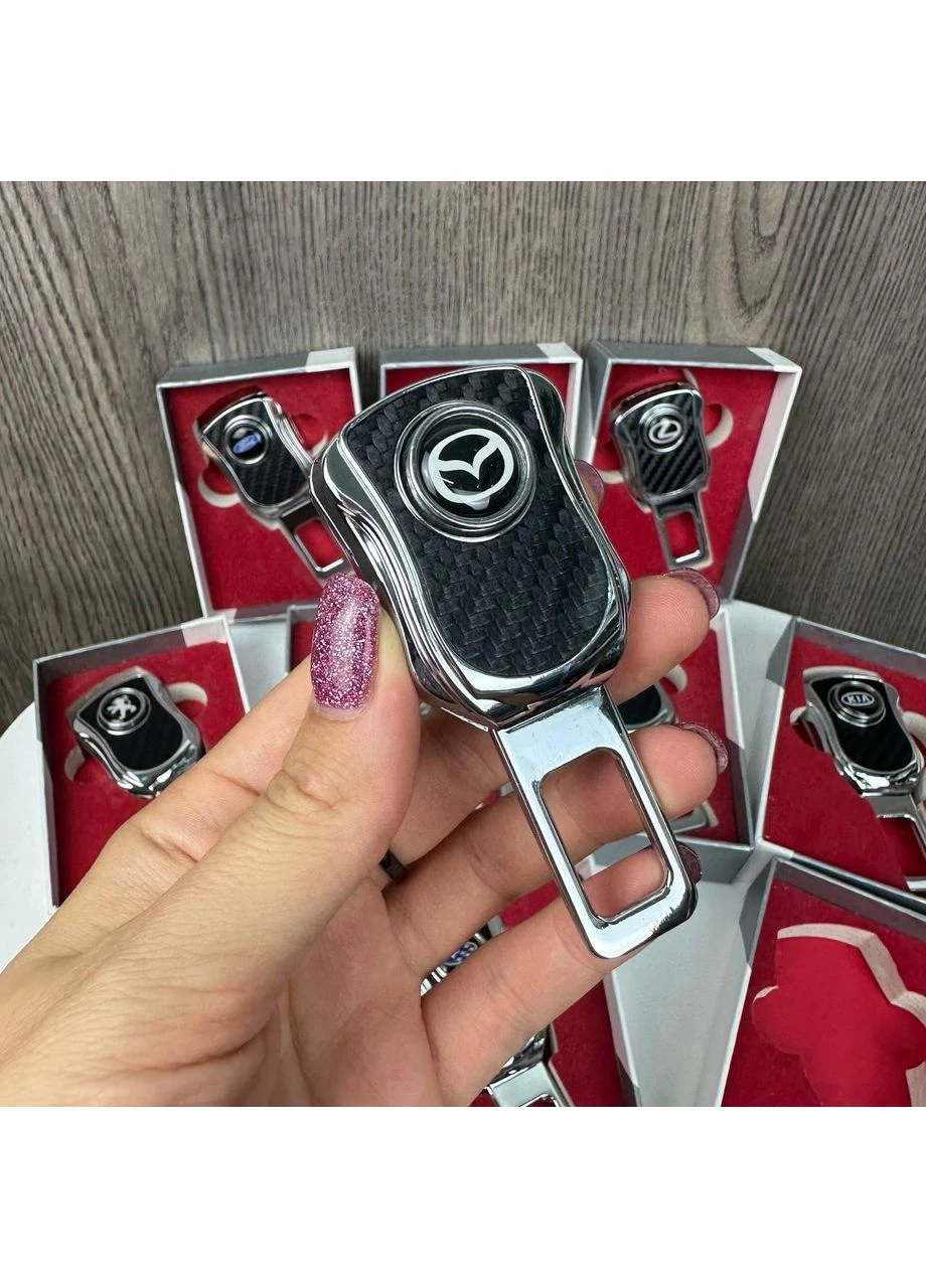 Перехідник ременя безпеки на подарунок у коробочці Toyota, BMW, Lexus, Mazda, Nissan, Subaru, заглушка(KS_1658) No Brand (383876189)