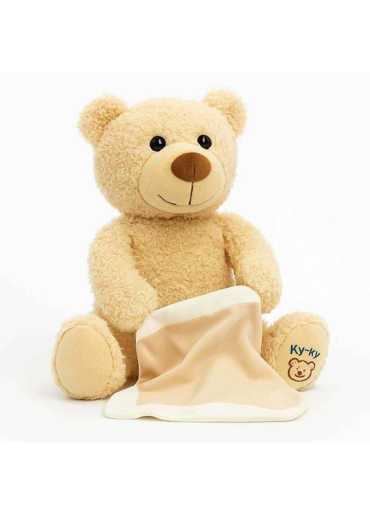 Интерактивный медвежонок 27см Веселые прятки, укр.озвучка, движение лапками TK Group (361267587)