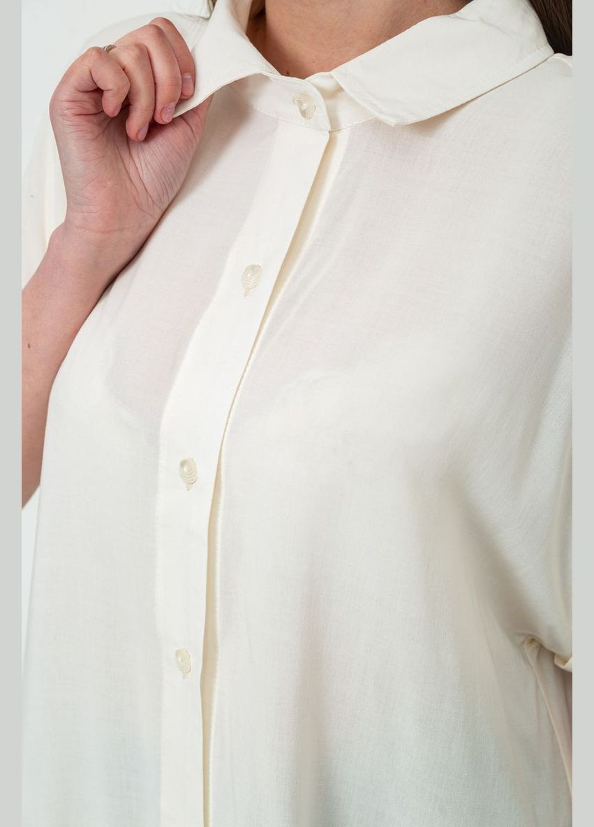 Сорочка жіноча однотонна на ґудзиках Ager 102r5230 (294182440)