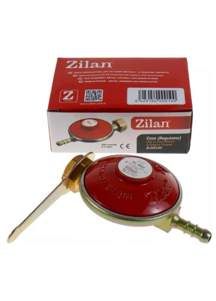 Редуктор газу ZLN0100 для підключення до балонів з вентилем (2104618756) Zilan (367056651)