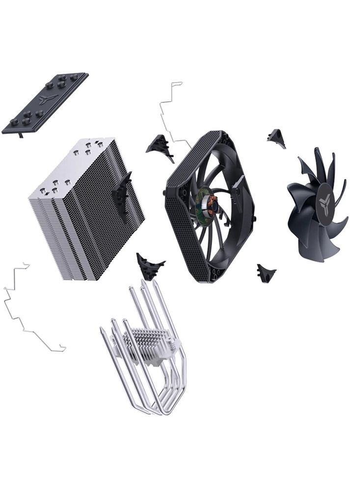 Кулер процессорный PISA A4 Gray (PISA A4 Gray) Jonsbo (370848634)