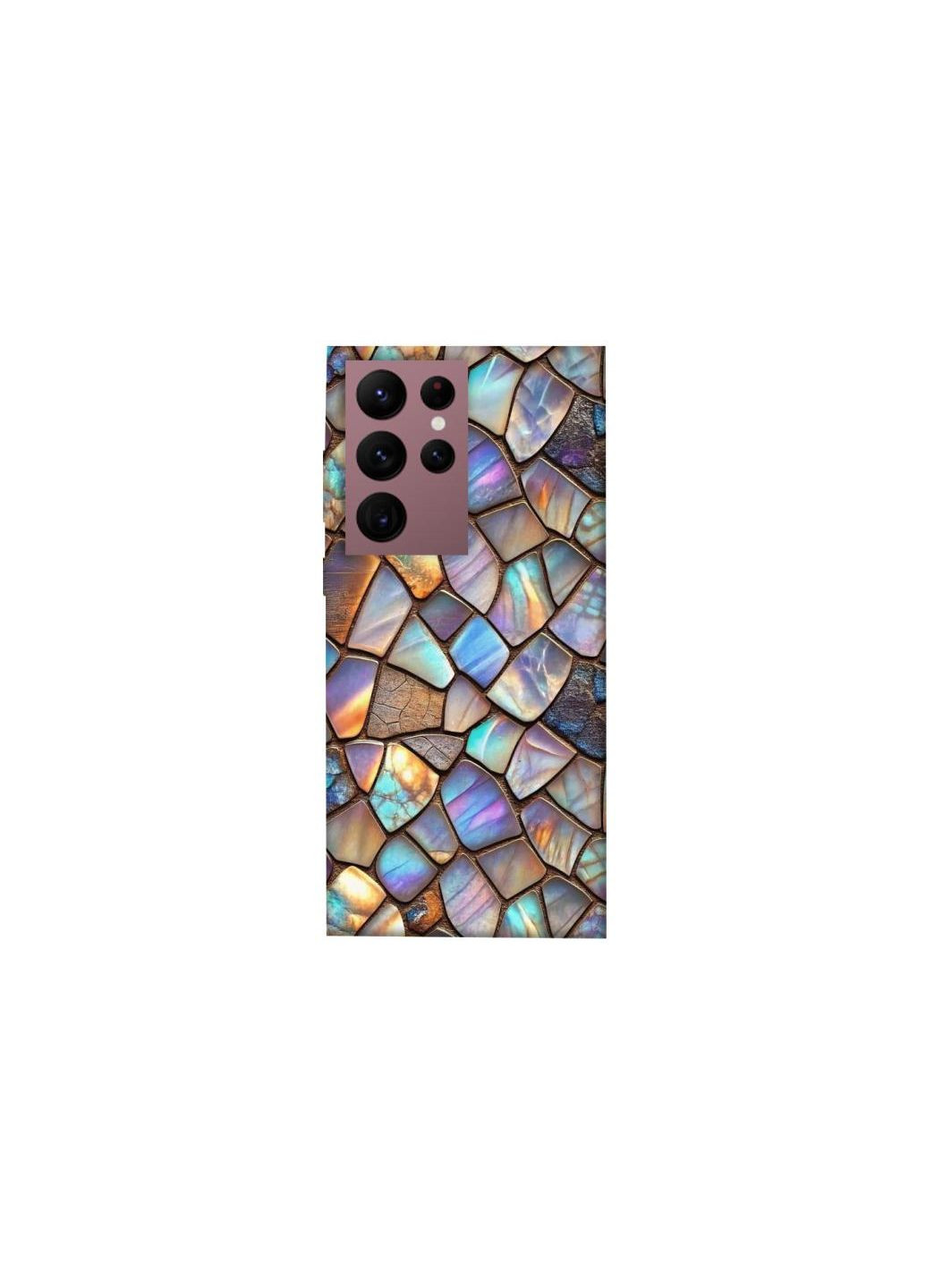 Чехол на Samsung Galaxy S22 Ultra Nature Mosaic ver.1 Frontalka (361330906)