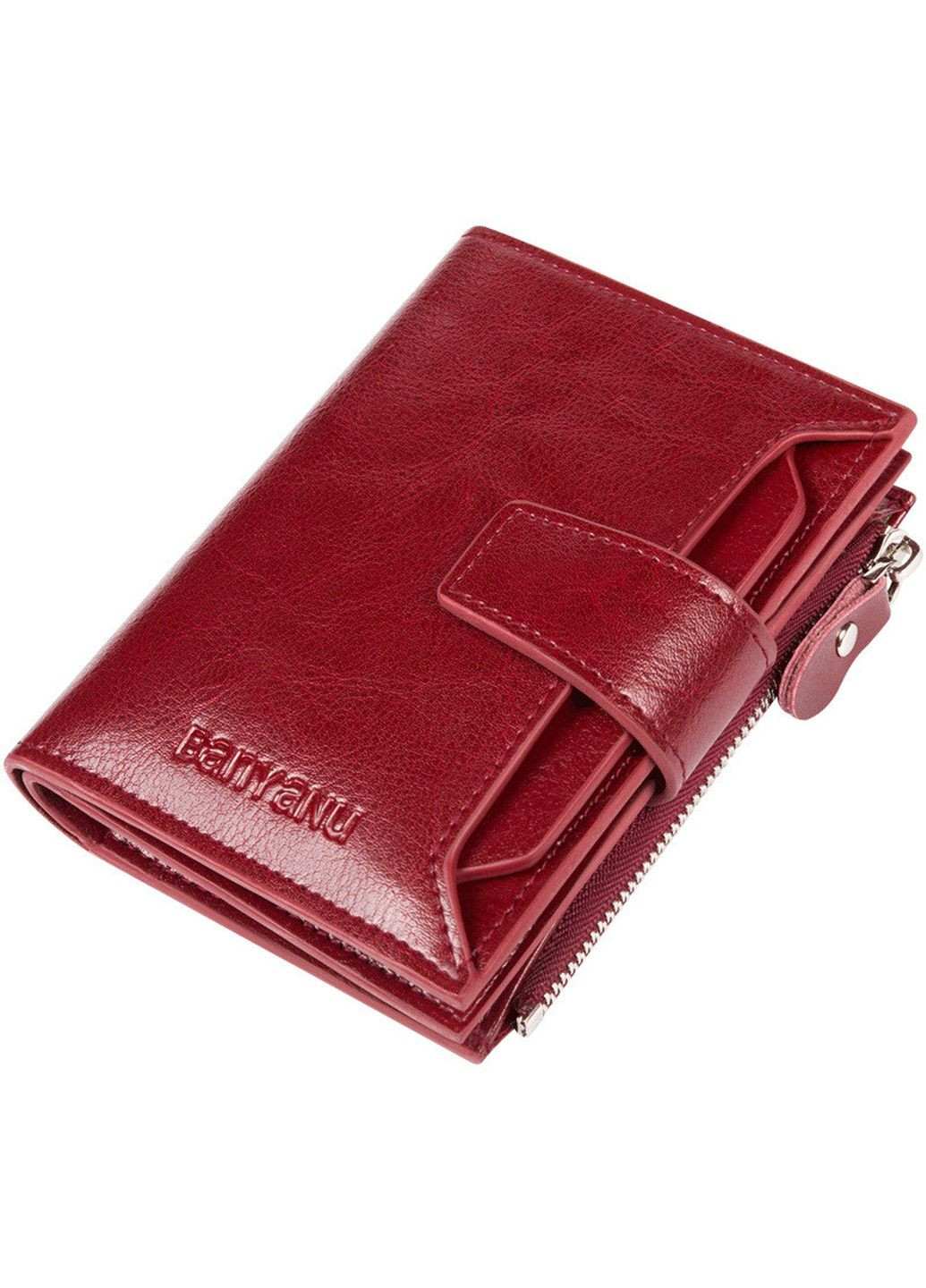 Жіночий гаманець шкіряний маленький, Захист RFID, 17 місць для карток, 2 місця для грошей, міні гаманець web No Brand (289870020)