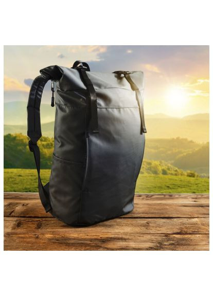 Рюкзак туристический Pektusan Rolltop черный (F3524201AJ3) Schwarzwolf Pektusan Rolltop чорний (370014765)
