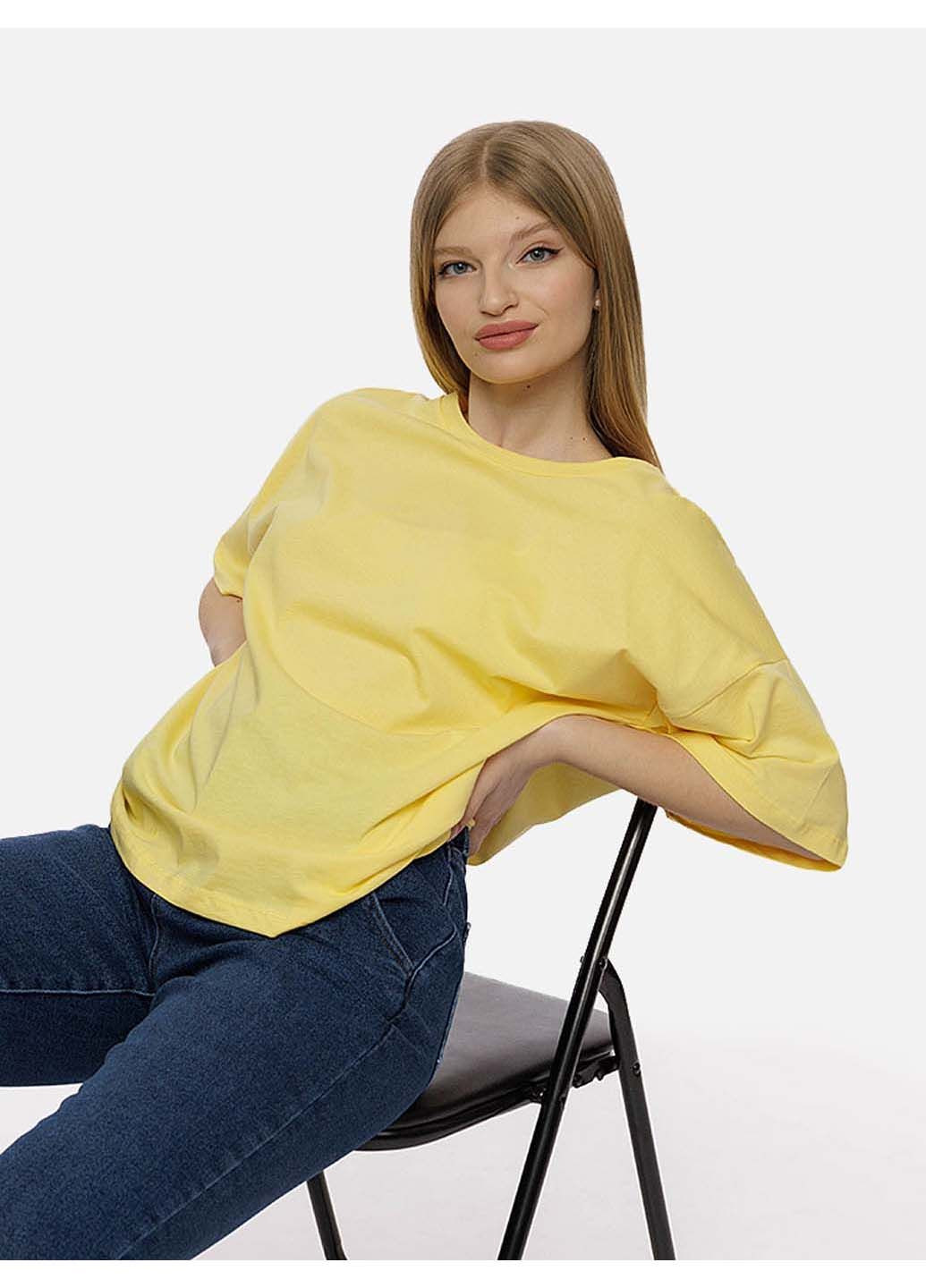 Желтая всесезон футболка Yuki