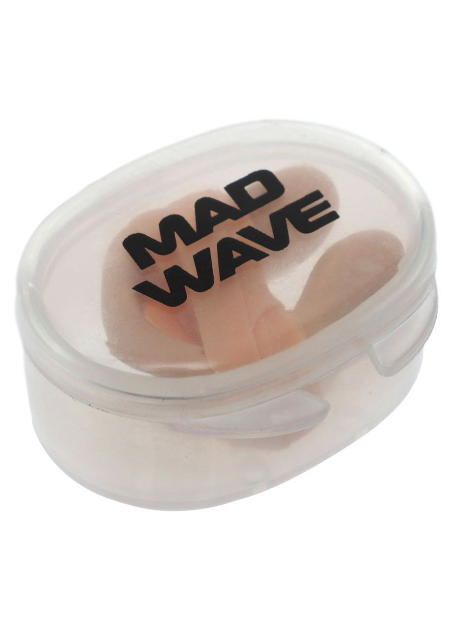 Зажим для носа Nose Clip MadWave M071603000W (сталь, термопластическая резина, безразмерный, ) Mad Wave (361435852)