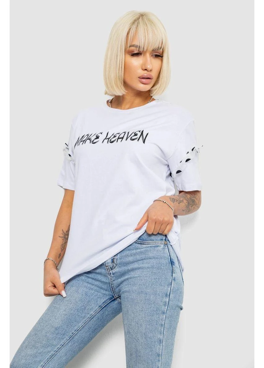 Футболка женская с принтом,, 244R2351 No Brand - (381067825)