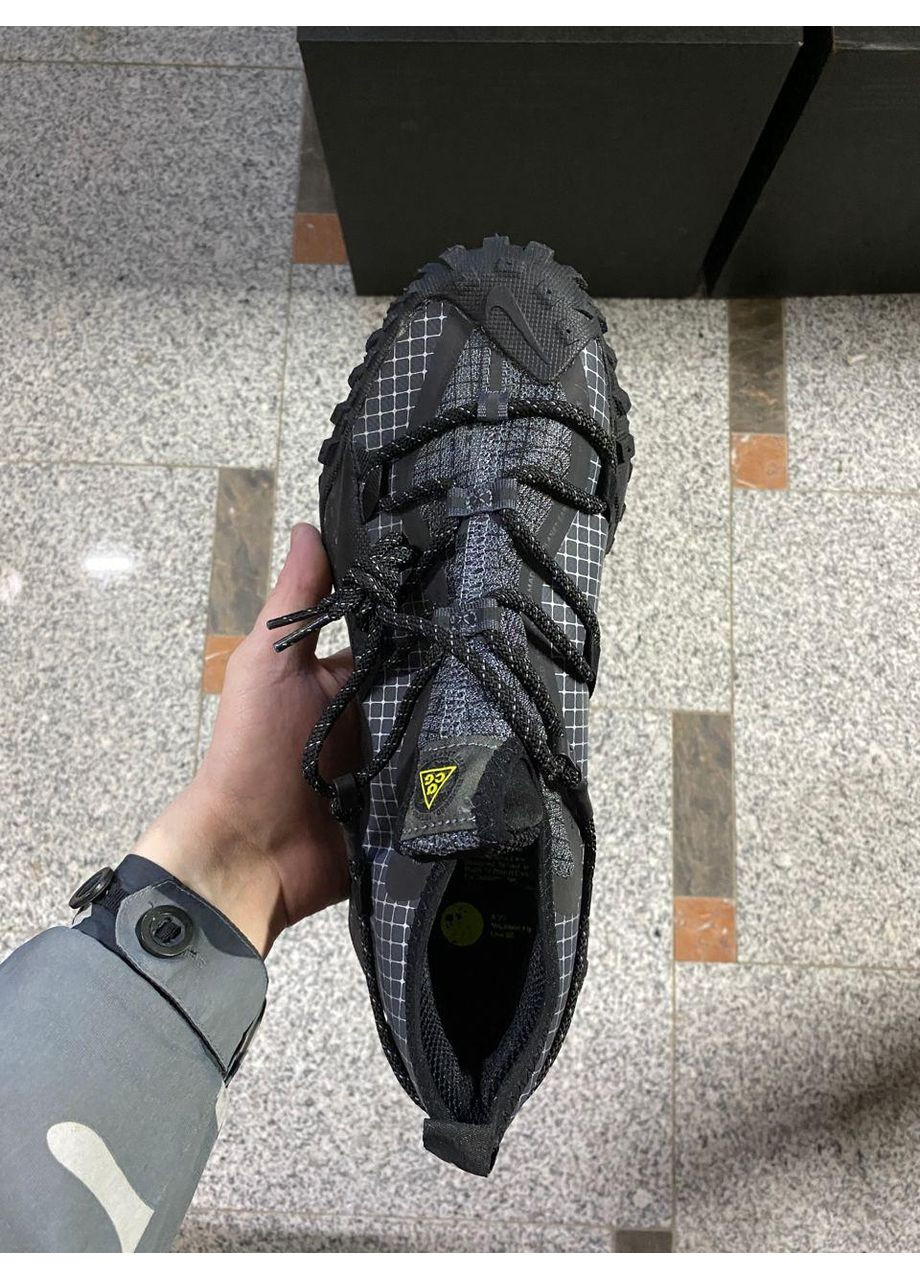 Черные демисезонные кроссовки мужские nike acg mounth low all black найк асж маунс No Brand