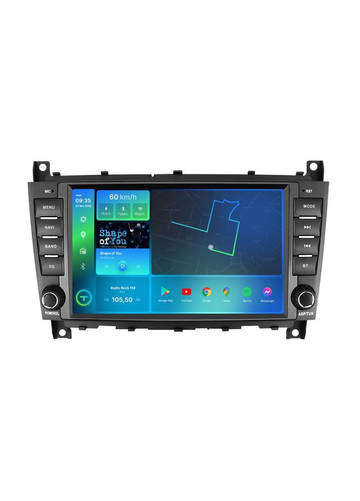 Штатна магнітола Mercedes C-class W203 F7432 4G Carplay DSP 7'' Torssen (314692978)