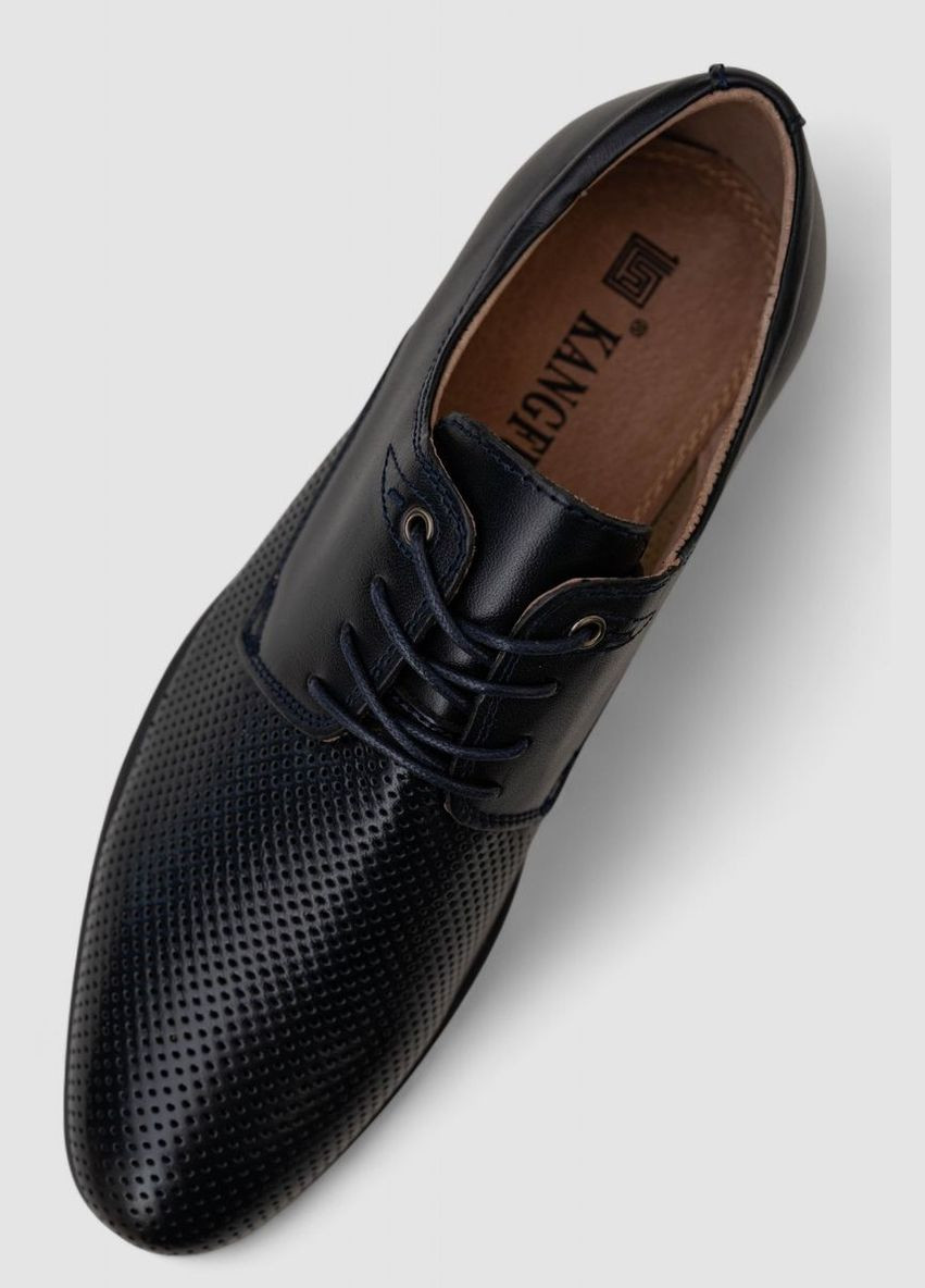 Туфлі чоловічі з перфорацією, колір бежевий, 243RC1313 KangFu (329889302)