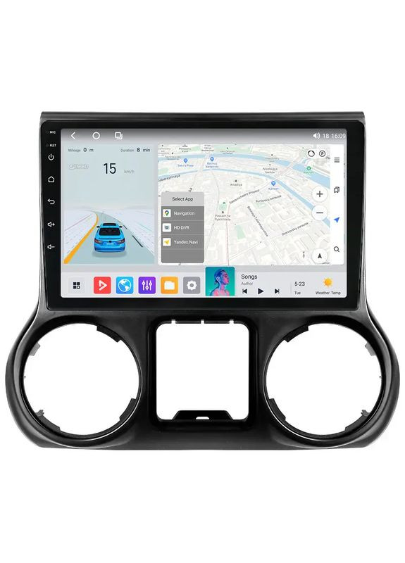 Штатная магнитола MN Jeep 3 (2010-2018) X20 Pro 4Gb+64Gb B IPS Mekede Wrangler (360960534)