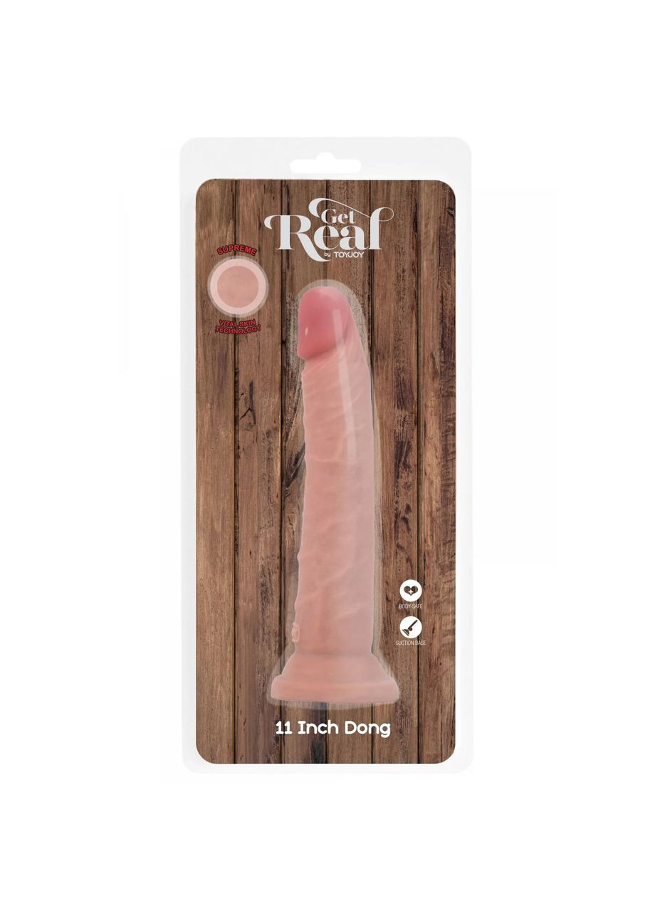 Фаллоимитар реалистичный ToyJoy Get Real на присоске, телесный No Brand (330617941)