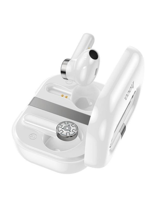 Бездротові Bluetooth навушники EW31 у кейсі з LED дисплеєм та сенсорним керуванням стерео гарнітура Білі Hoco (360531855)