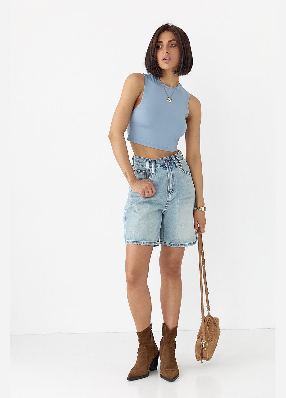 Эластичная майка-топ Lurex — 329626598