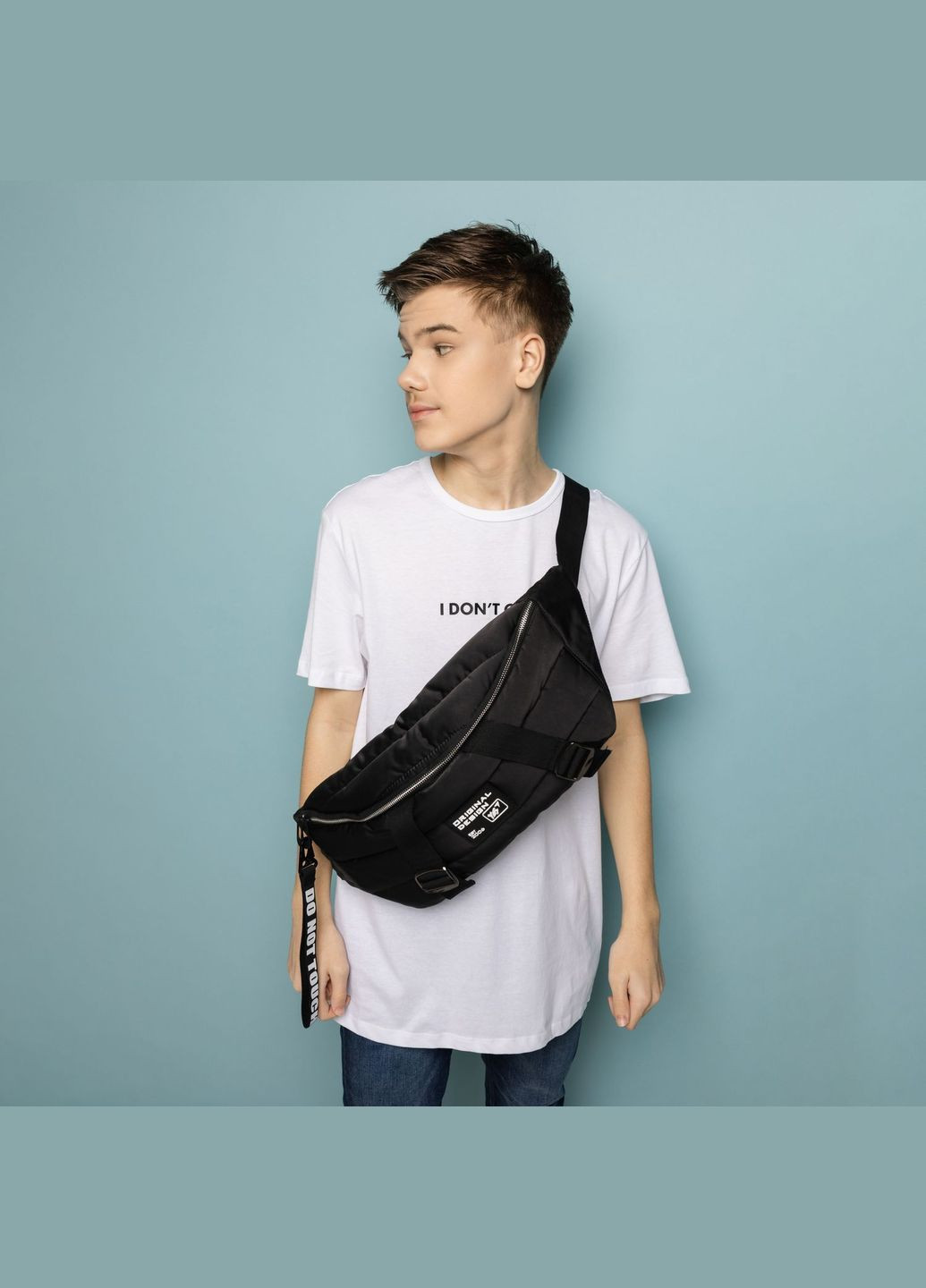 Сумка на пояс SP-30 DSGN Black, 53x21x12 см, чорна () Yes 559525 (337468799)