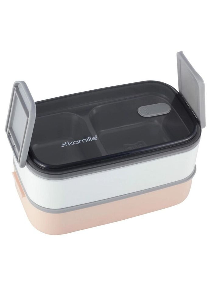 Ланч-бокс пищевой KM-2134RZ 1400 мл розовый Kamille (336148081)