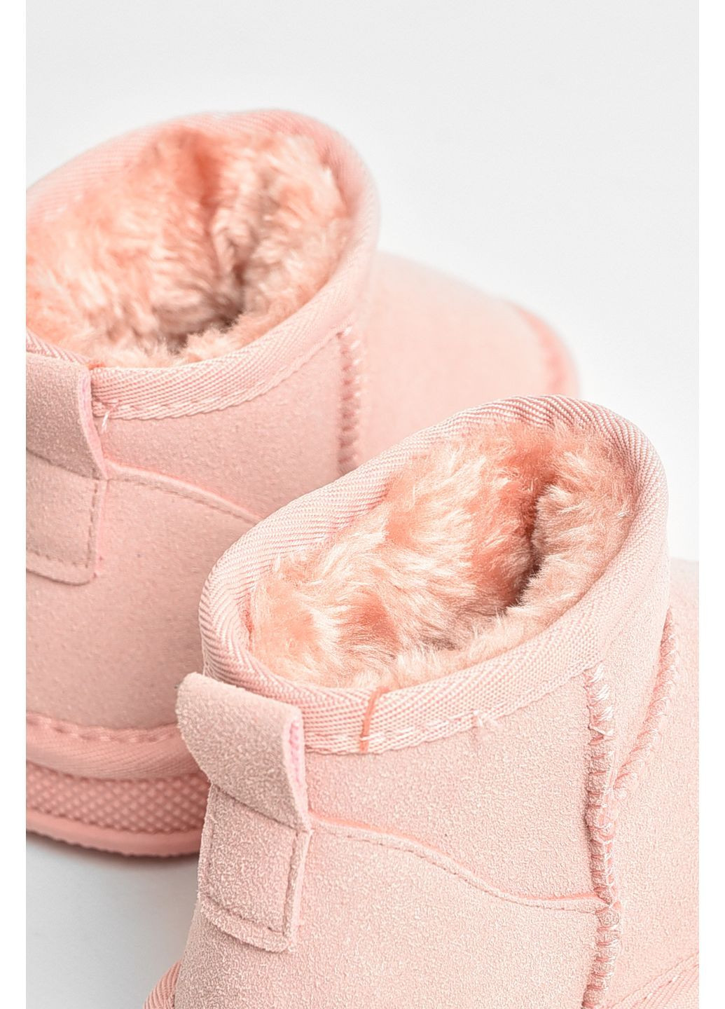 Уггі дитячі штучна замша рожевого кольору Let's Shop (366732858)