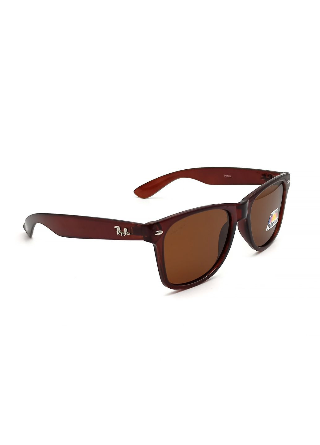 Солнцезащитные очки R-B polarized коричневые No Brand 2140 (327409571)