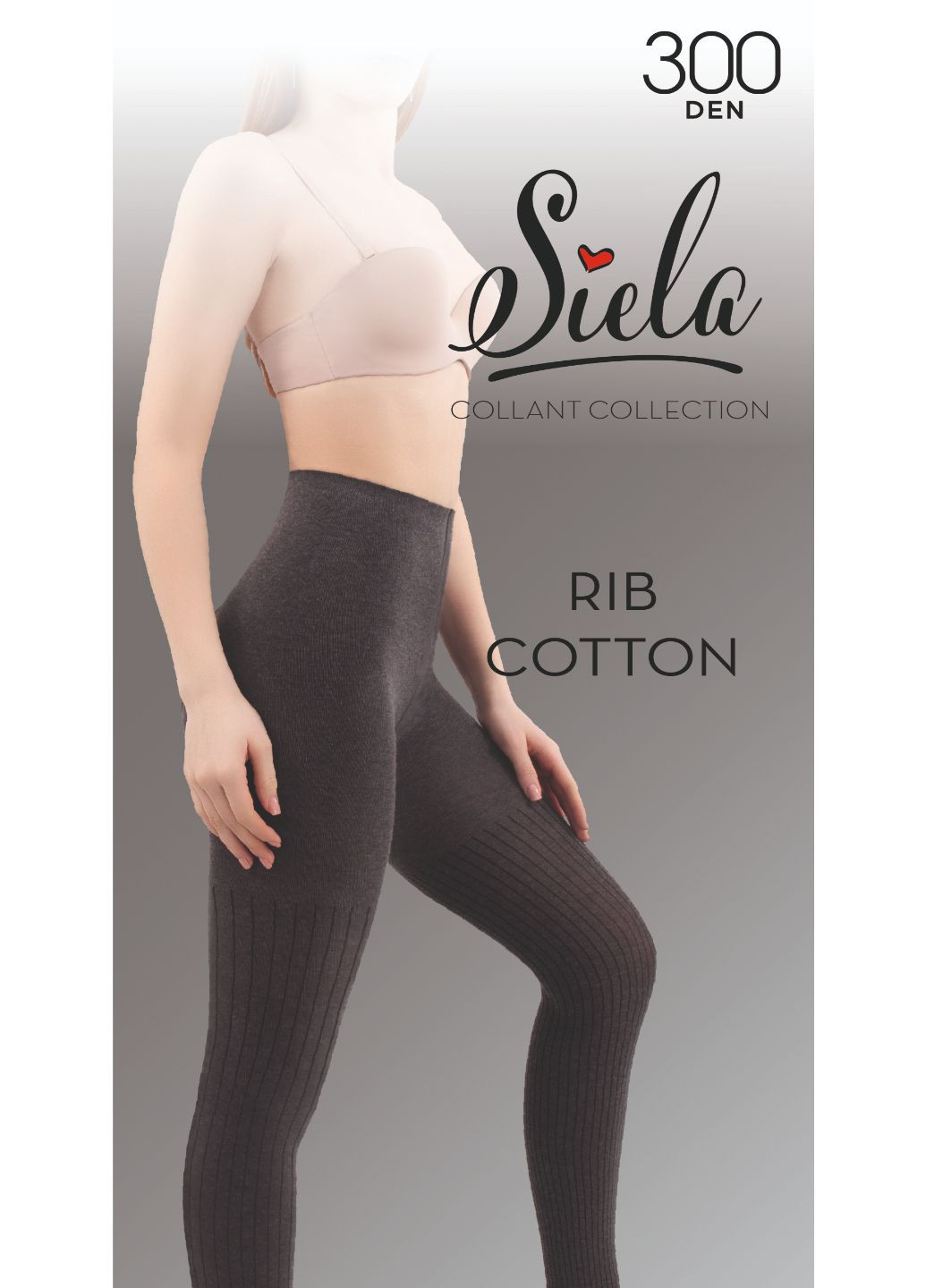 Колготки жен. nero-2 Siela RIB COTTON 300 (365290136)