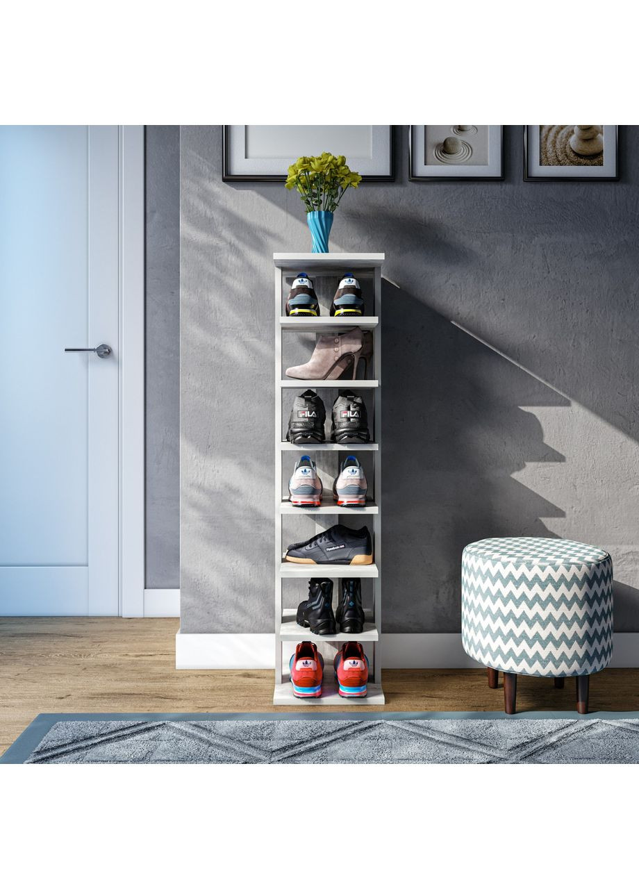 Полиця для взуття 7 ярусів MT-13 280*1137*267 No Brand (360560733)