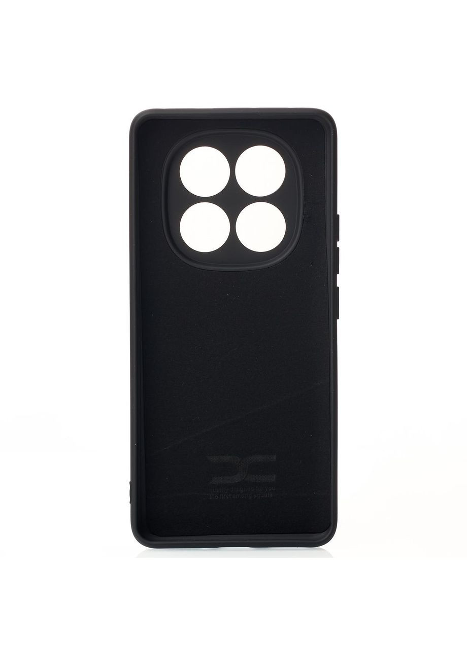 Силіконовий чохол для Redmi Note 14 Pro 5G Чорний чохол із мікрофіброю Xiaomi (322068949)