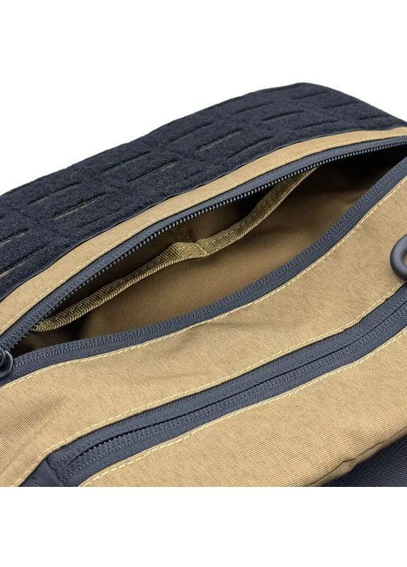 Мужская сумка через плечо, RoKit Coyte Black M, с патч панелью, Мужская сумка через плечо под патчи. HardKIT 9377273-HK (370140806)