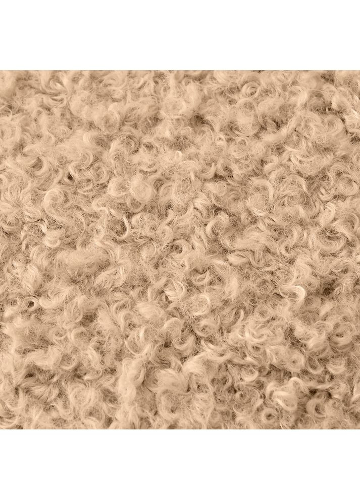 Подушка декоративная 55х55 см из искусственного меха гипоаллергенная карамель IDEIA (362954751)